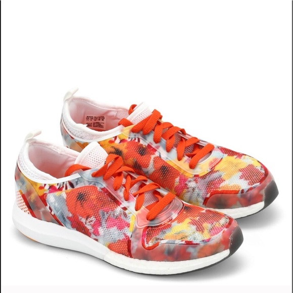 Adidas x Stella McCartney Floral Boost Sneakers - Picture 1 of 6